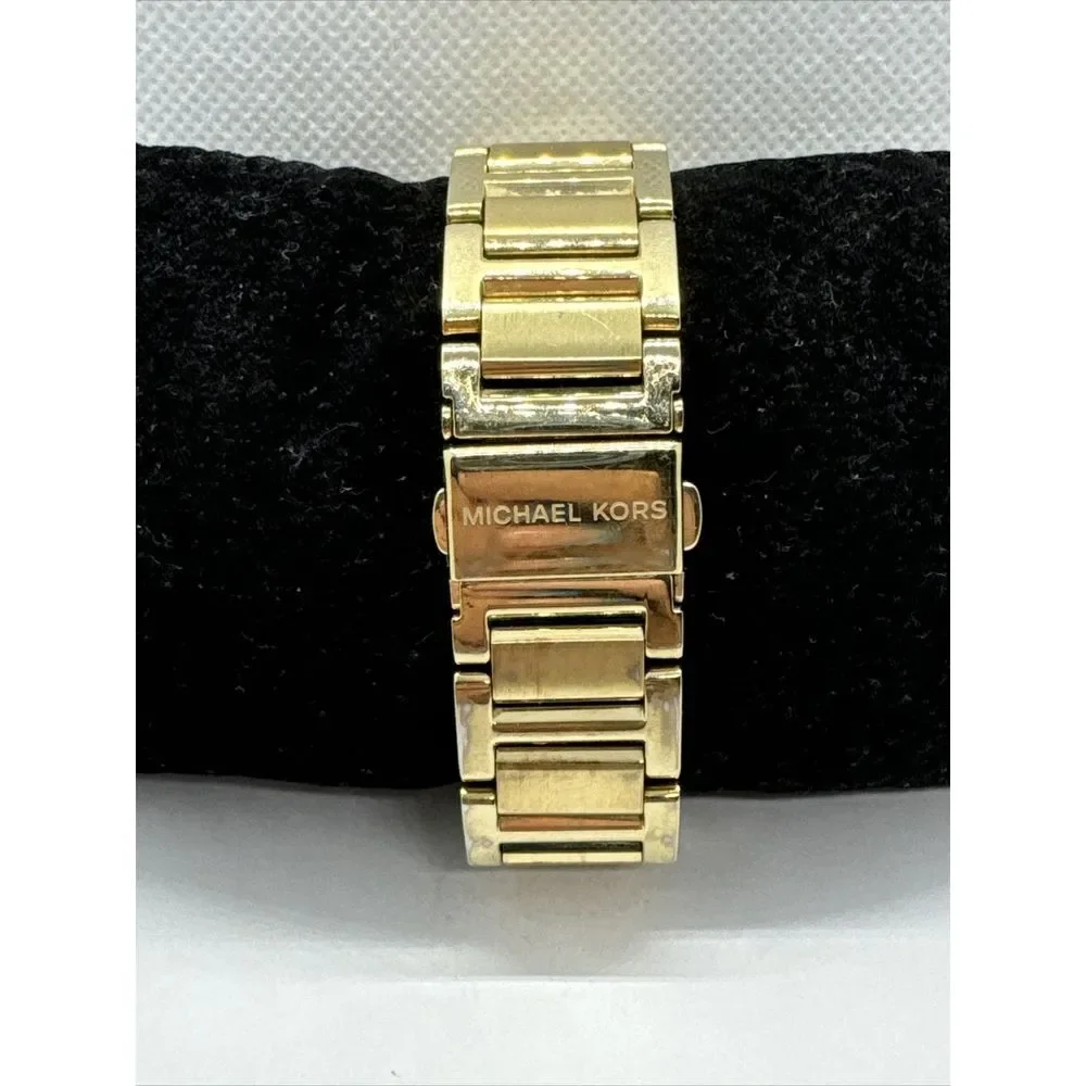 Michael Kors Hartman MK3490 Women Gold Stainless Steel Analog Dial Watch JNA799